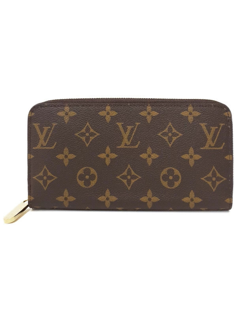 Louis Vuitton Monogram Zippy Wallet Round Zipper Long